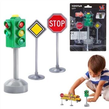 Trafik Lambası ve İşaretleri Seti Sesli