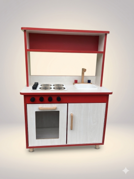 Ahşap Mutfak Köşesi