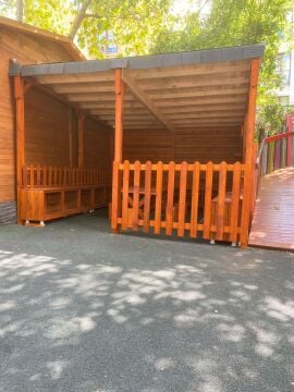 Ahşap Açık Hava Sınıfı - 3 x 4 m