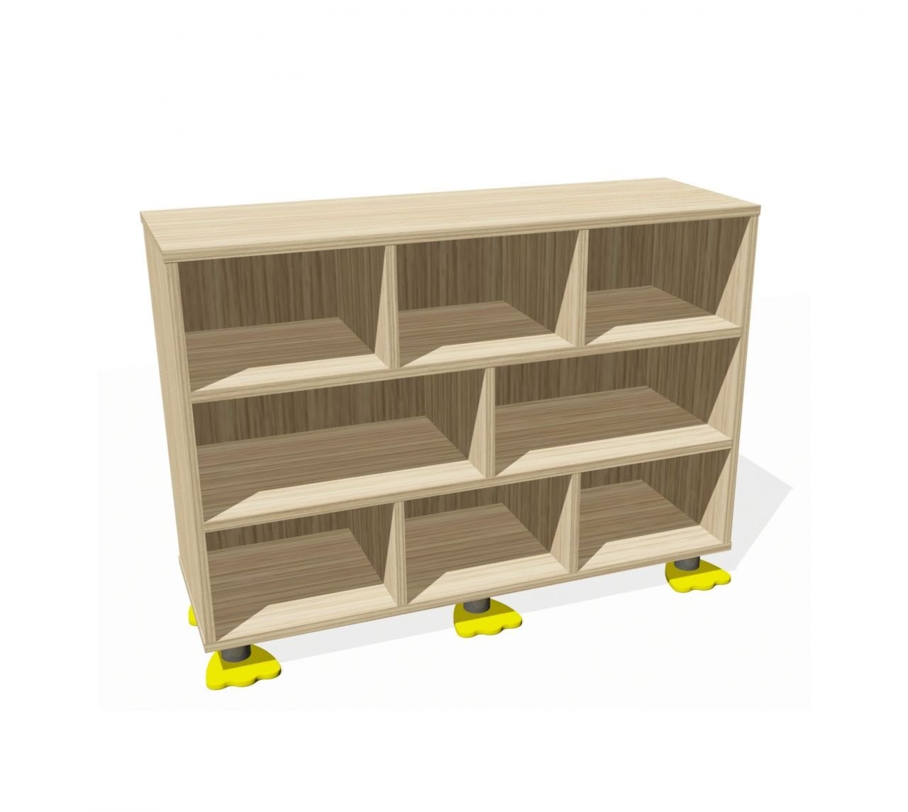 8 Açık Raflı Sınıf Dolabı