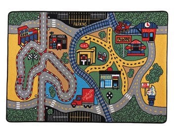 RACE 133x190 YEŞİL BUKLE 5 mm