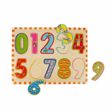 Puzzle Numbers 10 Parça