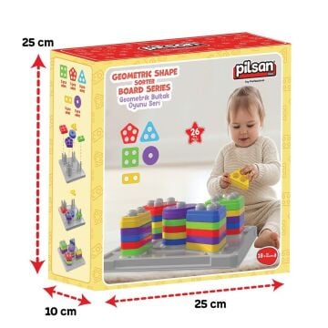 Pilsan Geometrik Bultak Oyunu Seri – 26 Parça Eğitici Oyuncak