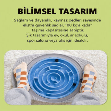 Labirent Denge Tahtası – Çocuk Denge ve Koordinasyon Tahtası