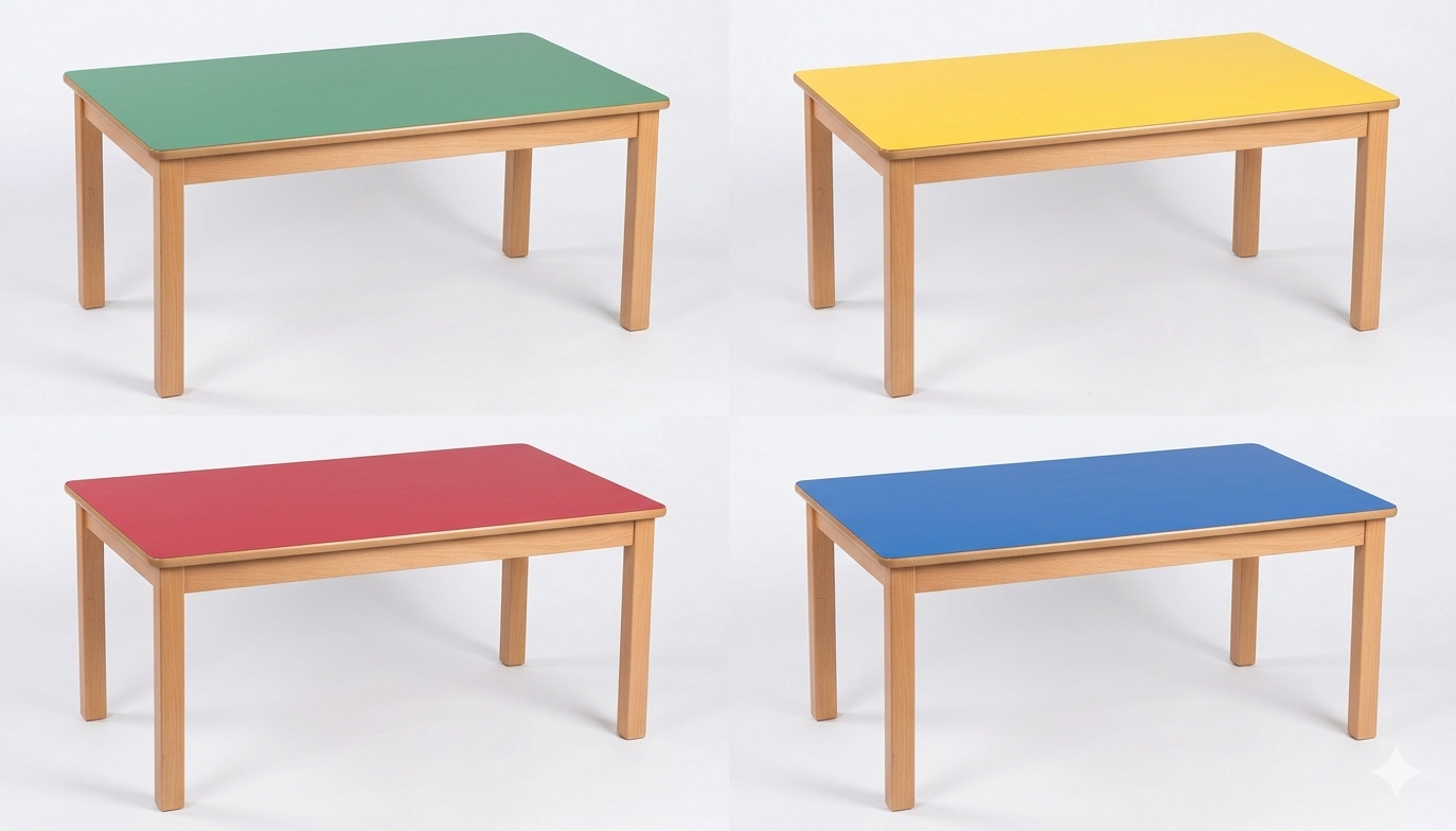 Dikdörtgen Masa 70x140