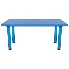 Dikdörtgen Plastik Masa 60x120