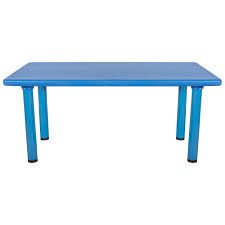 Dikdörtgen Plastik Masa 60x120