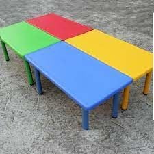 Dikdörtgen Plastik Masa 60x120