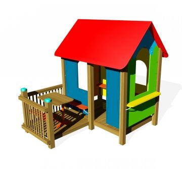 Ahşap Oyun Evi