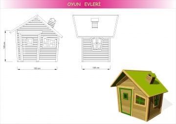 Ahşap Oyun Evi
