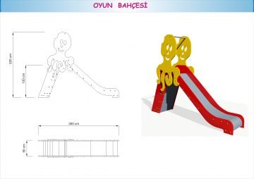 Sevimli Ahtapot Kaydırak