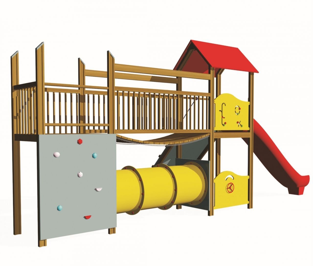 Tek Kule Tüp Geçit Park