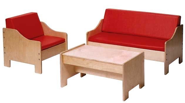 Ahşap Koltuk Takımı 3 lü