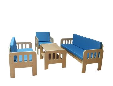 Ahşap Koltuk Takımı 4 lü