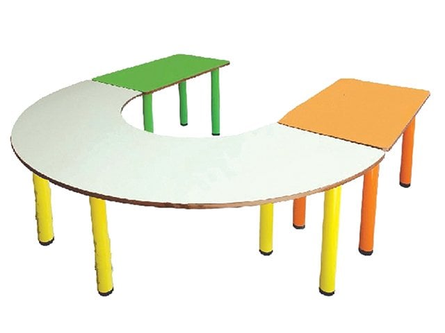 3 Parçalı U Masa Seti