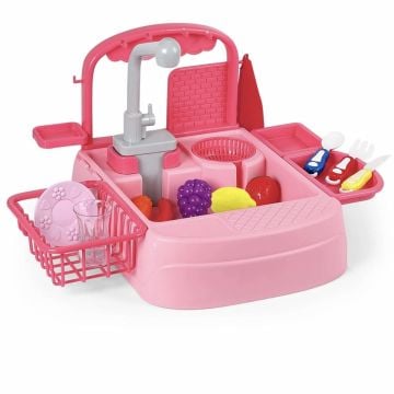 MUTFAK LAVABOSU PEMBE PİLLİ 3+