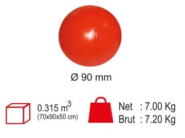 Top Havuzu Topları 100 lü Q 9 cm