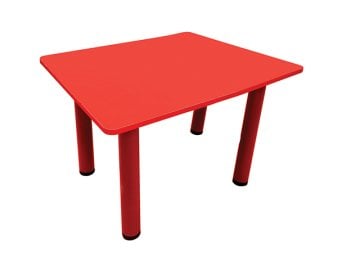 Metal Ayaklı Kare Masa 60x60