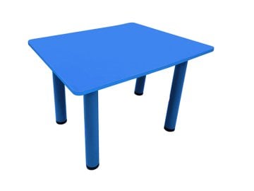 Metal Ayaklı Kare Masa 60x60