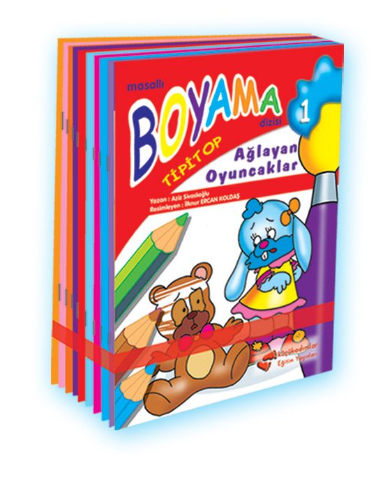 Masallı Boyama 10 Kitap