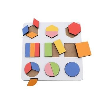 Geometrik Şekiller Parça Bütün