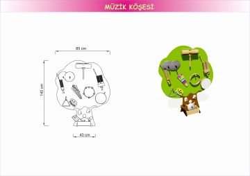 Ağaç Müzik Merkezi 11 parça