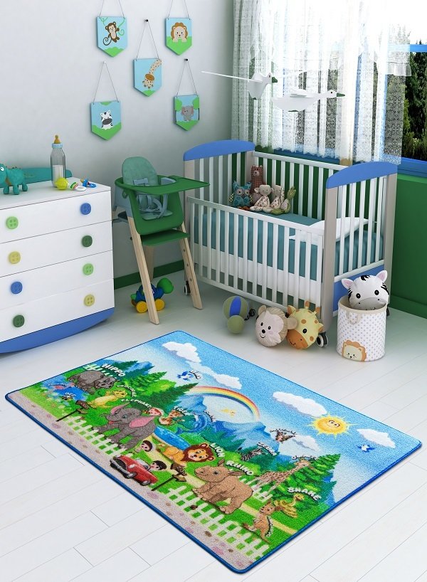 Oyun ve Eğitim Halıları Zoo 200*290
