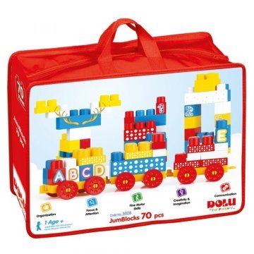 Çantalı Mega Blok Seti 70 Parça