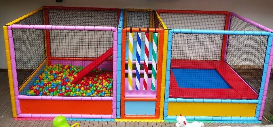 Top Havuzu Trambolin Oyun Grubu 500x200x200 h