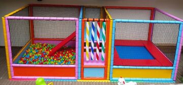 Top Havuzu Trambolin Oyun Grubu 500x200x200 h