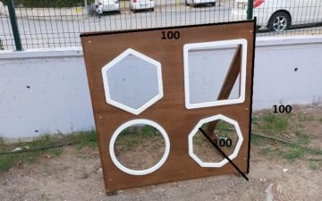 Survivor Geometrik Şekil Geçirme Oyunu