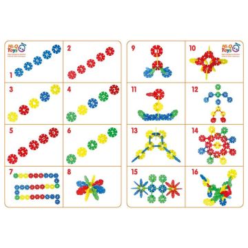 Rakamlar ve Çiçekler 165 prç