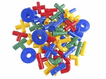 Tekerlekli lego Plastik Kutulu