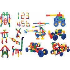 Tekerlekli Boru Lego Poşetli (72 Parça)