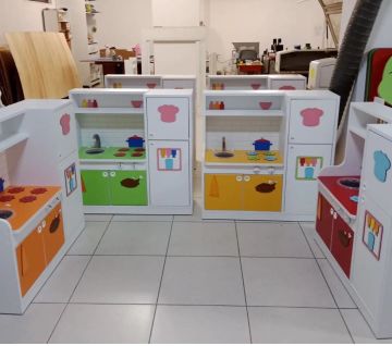 Mutfak Köşesi Renkli Büyük