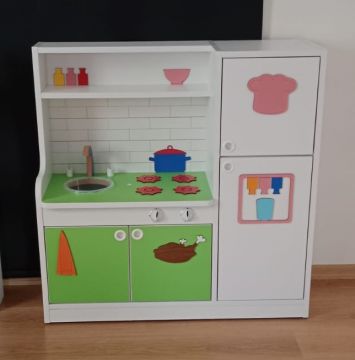 Mutfak Köşesi Renkli Büyük