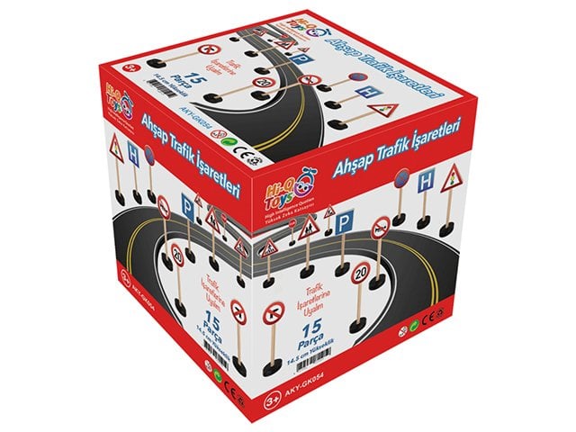 AHŞAP ULUSLARARASI TRAFİK İŞARETLERİ