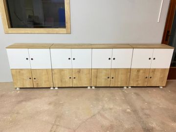 16 Kapaklı Sınıf Dolabı