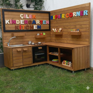 Montessori Mutfak ve Tamir 130*50*160 h