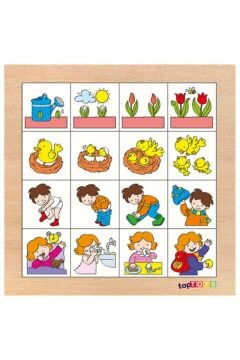 AHŞAP PUZZLE HİKAYEYİ SIRALA
