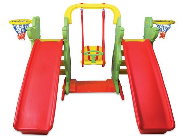 İki Kaydıraklı Salıncak