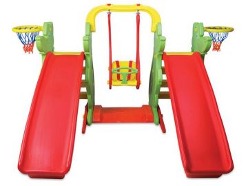 İki Kaydıraklı Salıncak