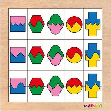 AHŞAP PUZZLE RENKLERİ VE ŞEKİLLERİ SIRALAYALIM-2