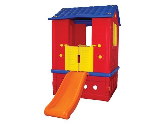 Oyun Evi İki Kapılı Kaydıraklı