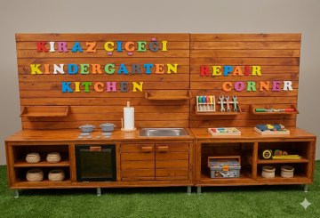 Montessori Mutfak ve Tamir 300 cm
