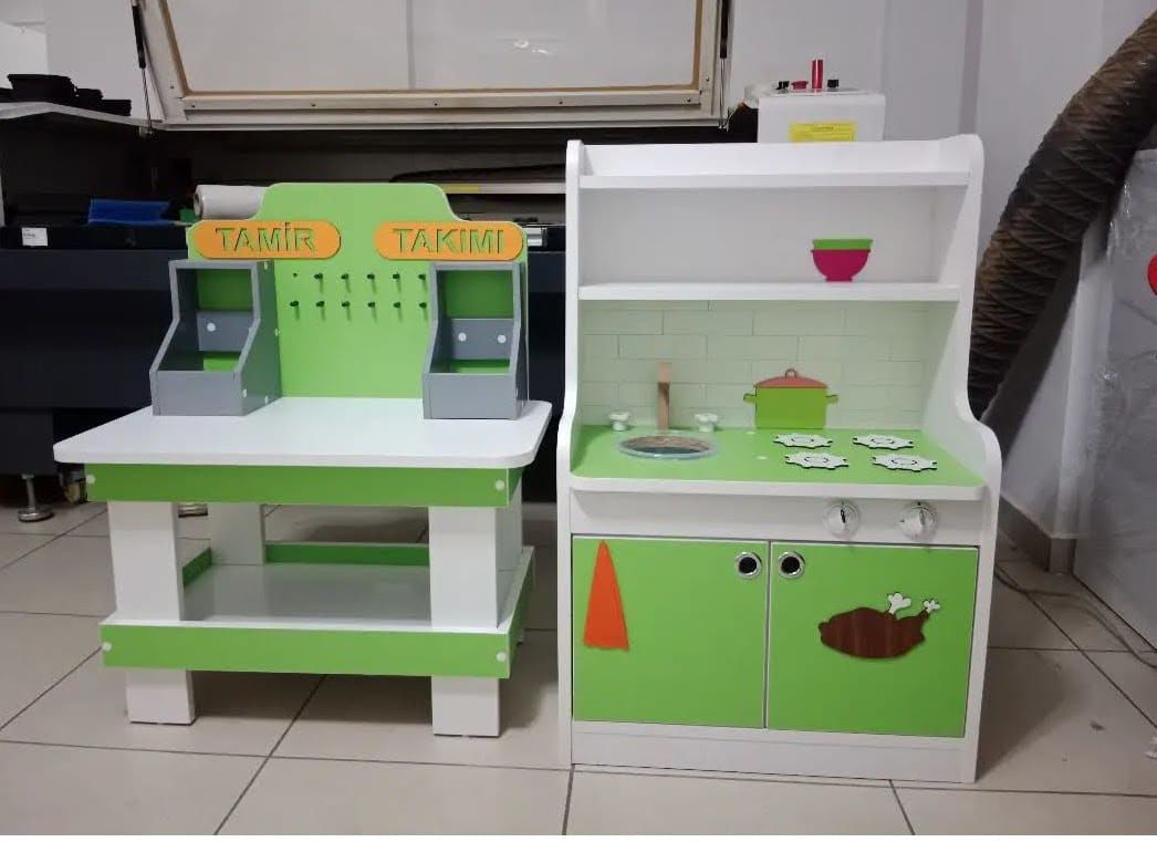 Küçük Mutfak ve Tamir Köşesi ikili Set