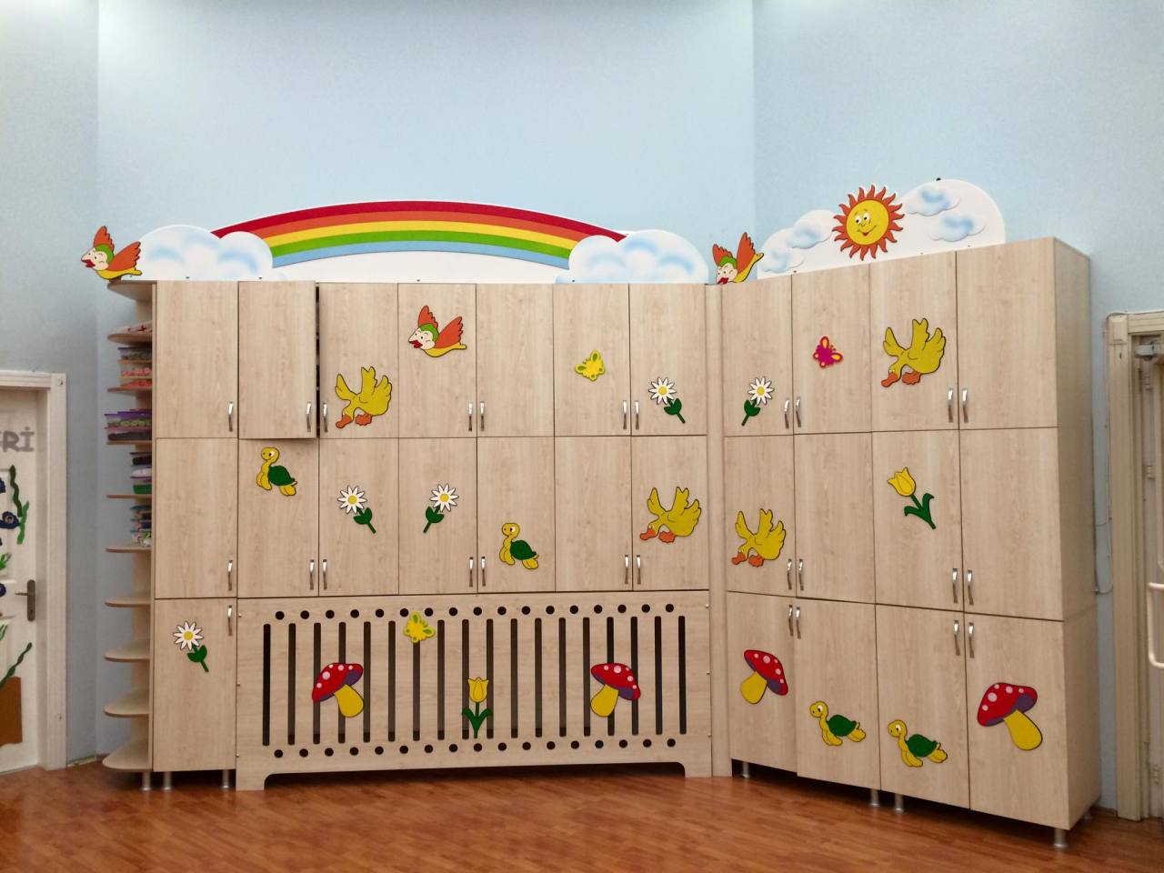 Doğa Temalı Portmanto ve Ayakkabılık