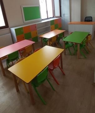 16 kişilik sınıf donanım