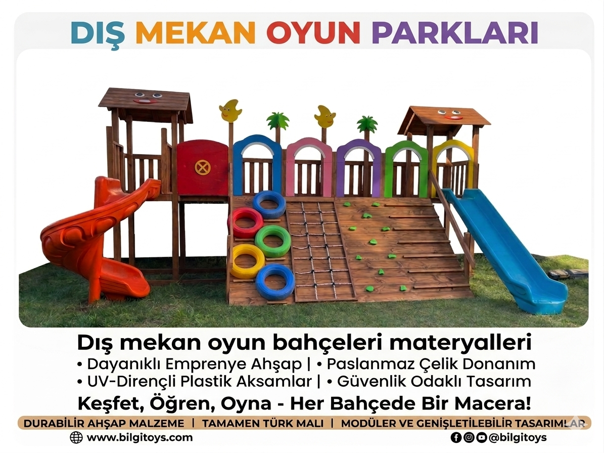 Tırmanma Çıkışlı oyun parkı
