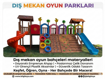 Tırmanma Çıkışlı oyun parkı